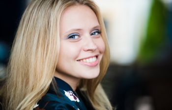 Woman Smiling After Dental Bonding Procedure Atlanta GA